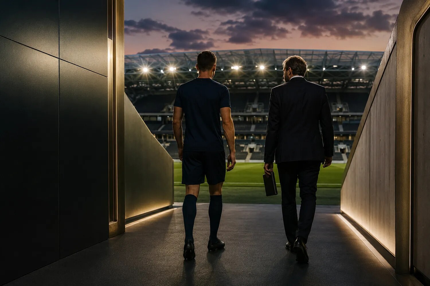 A professional footballer and sporting adviser considering a proposed UK club transfer
